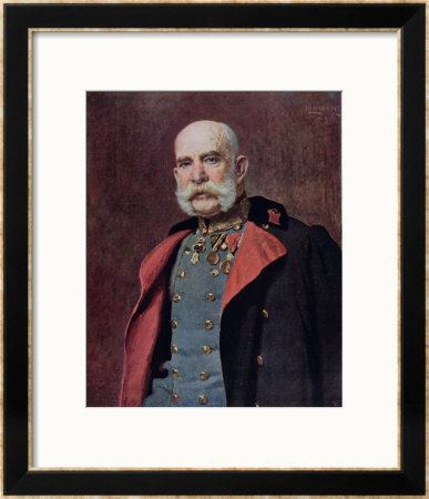 Portrait Of Kaiser Franz Joseph I 1904-5 by Leopold Stephan Horovitz Pricing Limited Edition Print image