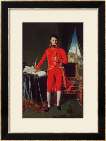 Bonaparte As First Consul (1769-1821), 1804 by Jean-Auguste-Dominique Ingres Pricing Limited Edition Print image