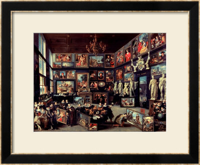 The Gallery Of Cornelis Van Der Geest by Willem Van Haecht Pricing Limited Edition Print image
