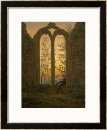 A Dreamer by Caspar David Friedrich Pricing Limited Edition Print image