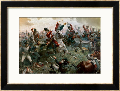 Battle Of Waterloo, 18Th June 1815, 1898 by William Holmes Sullivan Pricing Limited Edition Print image