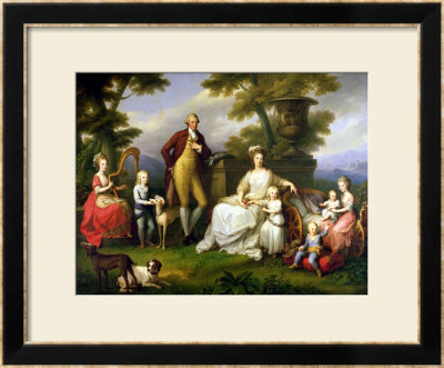 Ferdinand Iv King Of Naples, And His Family by Angelica Kauffmann Pricing Limited Edition Print image