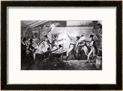 The Cato Street Conspirators, Published G. Humphrey, 1820 by George Cruikshank Pricing Limited Edition Print image