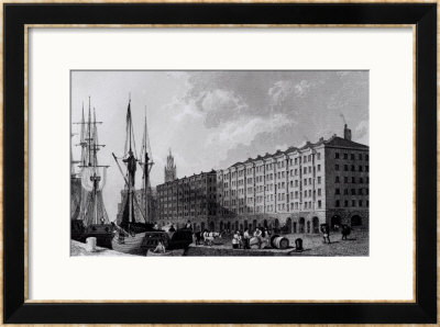 The Goree Warehouse George's Dock Liverpool by Samuel Austin Pricing Limited Edition Print image
