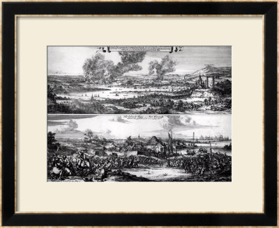 Dutch Attack On The River Medway 20Th And 21St June 1667 by Romeyn De Hooghe Pricing Limited Edition Print image