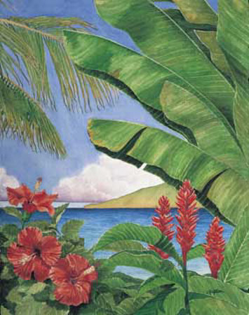 Tropical Horizonii by Penny Gupton Pricing Limited Edition Print image