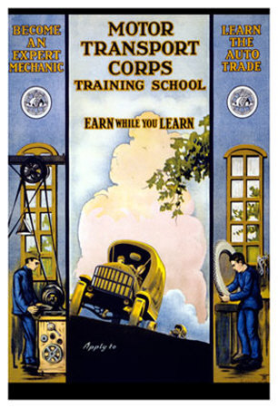 Motor Transport Corps by E.R. Euler Pricing Limited Edition Print image