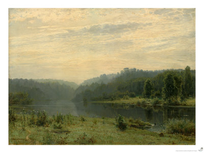 River In The Early Morning by Mfrf Pricing Limited Edition Print image