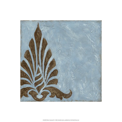 Silver Damask Iii by Chariklia Zarris Pricing Limited Edition Print image