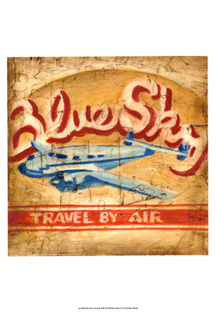 Blue Sky Travel by Ethan Harper Pricing Limited Edition Print image