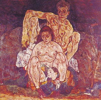 La Famiglia by Egon Schiele Pricing Limited Edition Print image