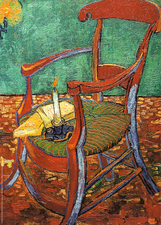 Gauguin's Chair With Books And Candle by Vincent Van Gogh Pricing Limited Edition Print image
