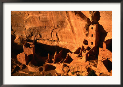 Apartment Style Architecture Of Mesa Verde National Park, Mesa Verde National Park, Usa by Mark Newman Pricing Limited Edition Print image