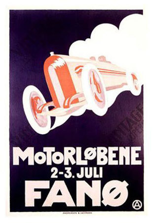 Motorlobene Fano by Olsen Pricing Limited Edition Print image