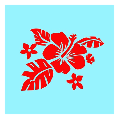 Red Hibiscus Flower by Harry Briggs Pricing Limited Edition Print image