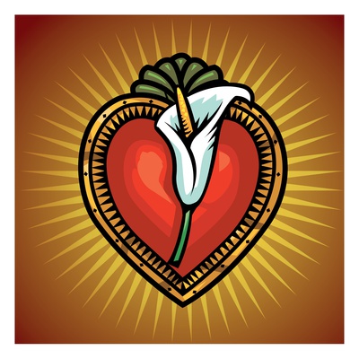 Lily And Heart by Harry Briggs Pricing Limited Edition Print image