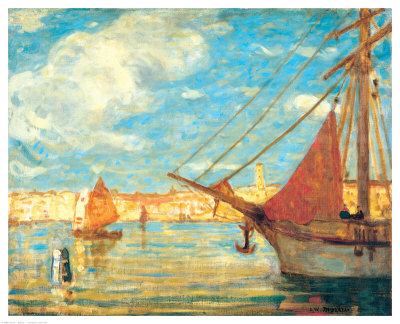 Port De Venise by James Wilson Morrice Pricing Limited Edition Print image