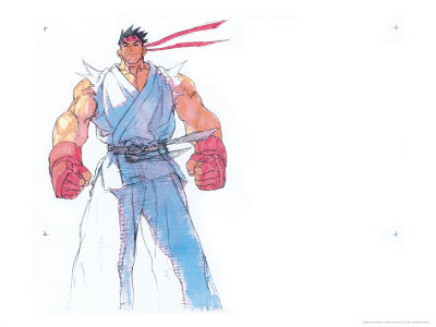 Street Fighter - Ryu by Kinu Nishimura Pricing Limited Edition Print image