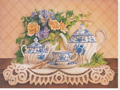Tea And Lace I by Anne Browne Pricing Limited Edition Print image