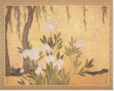 Peonies And Willow by Kuniyoshi Pricing Limited Edition Print image
