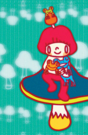 Mushroom Girl by Minoji Pricing Limited Edition Print image