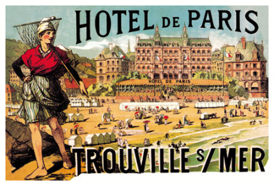 Hotel De Paris: Trouville-Sur-Mer, C.1885 by Theophile Alexandre Steinlen Pricing Limited Edition Print image