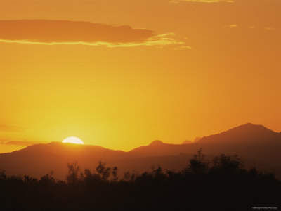 Sunrise Near Cape Town Airport, South Africa by Doug Perrine Pricing Limited Edition Print image