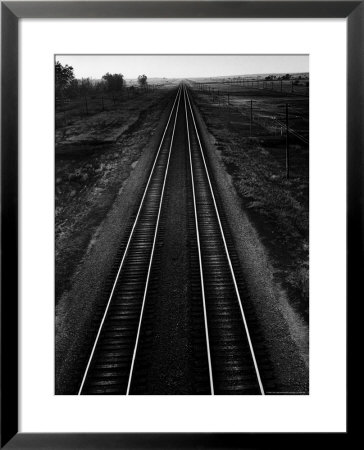 Railroad Tracks by Andreas Feininger Pricing Limited Edition Print image