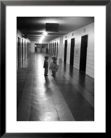 Students Talking In Program For Teaching Gifted Children, Hunter College Elementary School by Nina Leen Pricing Limited Edition Print image