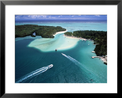 Aerial View Over Mauritius by Neil Farrin Pricing Limited Edition Print image