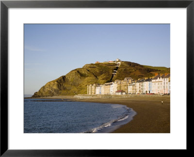 Funicular Cliff Railway On Constitution Hill In Winter Light, Aberystwyth, Wales, Uk by Pearl Bucknall Pricing Limited Edition Print image