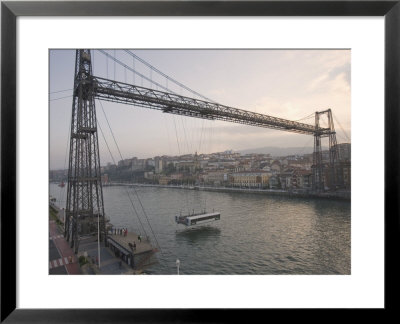 Las Arenas Transporter Bridge, Unesco World Heritage Site, Bilbao, Euskadi, Spain by Marco Cristofori Pricing Limited Edition Print image
