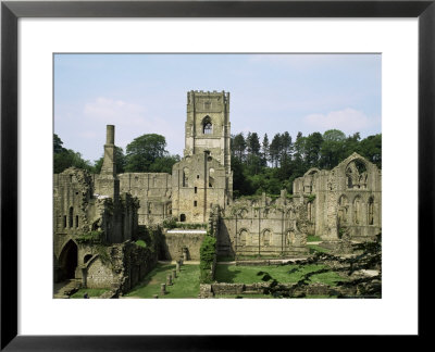 Fountains Abbey, Unesco World Heritage Site, Yorkshire, England, United Kingdom by Philip Craven Pricing Limited Edition Print image