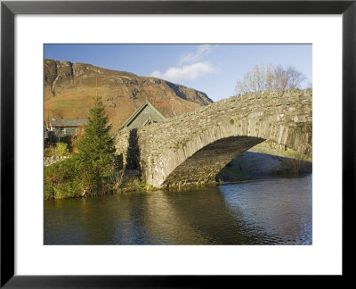 Grange Bridge And Village, Borrowdale, Lake District National Park, Cumbria, England by James Emmerson Pricing Limited Edition Print image