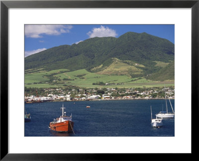 View To Basseterre, St. Kitts, Leeward Islands, West Indies, Caribbean, Central America by Ken Gillham Pricing Limited Edition Print image