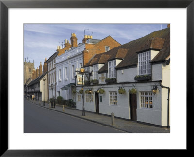 Windmill Inn, King Edwards School And The Guild Chapel, Stratford Upon Avon by David Hughes Pricing Limited Edition Print image