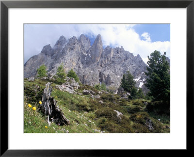 Sassolungo Range, 3181M, Val Gardena, Dolomites, Alto Adige, Italy by Richard Nebesky Pricing Limited Edition Print image