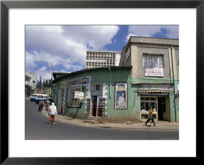 Street Scene, Addis Ababa, Ethiopia, Africa by Jane Sweeney Pricing Limited Edition Print image