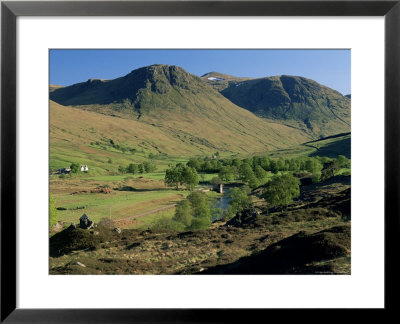 Glen Lyon, River Lyon And Meggernie Castle, Tayside, Scotland, United Kingdom by Adam Woolfitt Pricing Limited Edition Print image