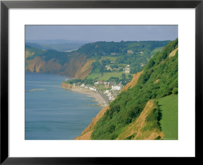 Sidmouth, Devon, England, Uk by Michael Black Pricing Limited Edition Print image
