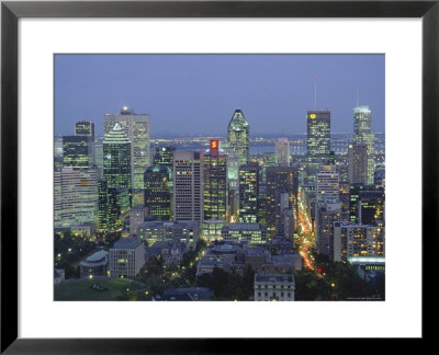 City Skyline, Montreal, Quebec Province, Canada by Gavin Hellier Pricing Limited Edition Print image