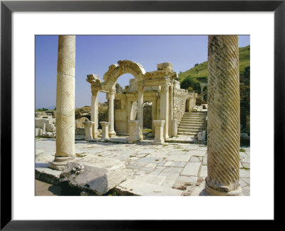 Hadrian's Temple, Ephesus, Turkey, Eurasia by Jj Travel Photography Pricing Limited Edition Print image