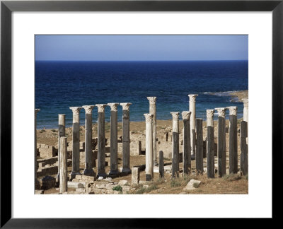 Eastern Basilica, Apollonia, Cyrenaica, Libya, North Africa, Africa by Nico Tondini Pricing Limited Edition Print image