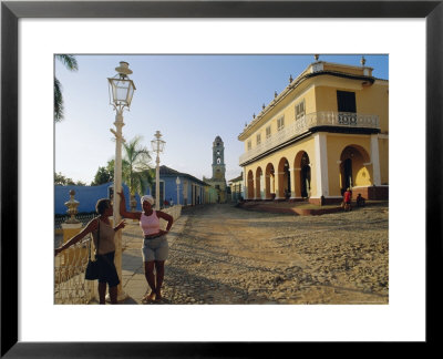 Plaza Mayor/Main Square, Trinidad, Sancti Spiritus, Cuba by J P De Manne Pricing Limited Edition Print image