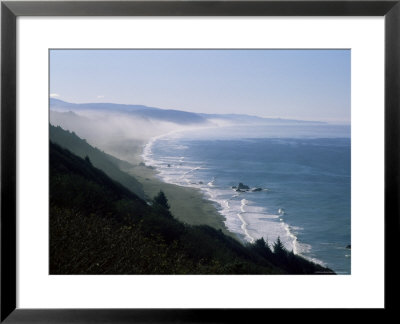 View Of The Pacific Ocean From Highway 101 To Brookings, North America by Aaron Mccoy Pricing Limited Edition Print image