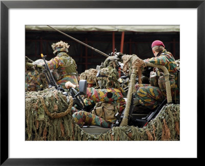 Recce Of The Belgian Army In Action by Stocktrek Images Pricing Limited Edition Print image