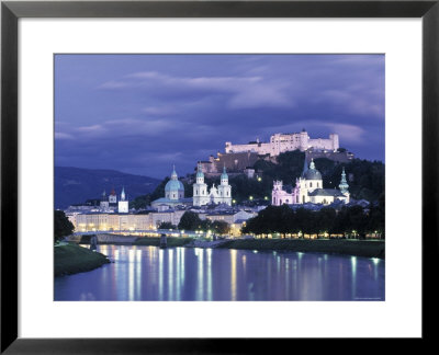 Alt Stadt And Hohensalzburg Fortress, Salzburg, Austria by Jon Arnold Pricing Limited Edition Print image