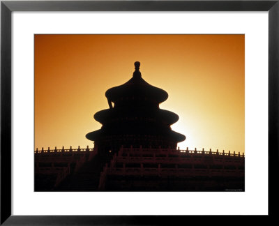 Qinan Hall,Temple Of Heaven, Beijing, China by James Montgomery Pricing Limited Edition Print image