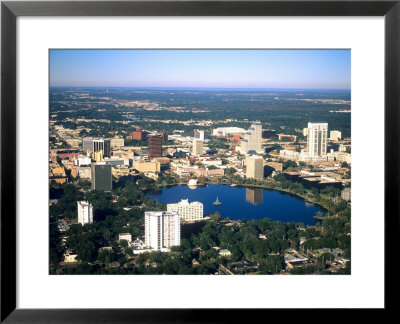 Aerial Skyline, Orlando, Florida by Bill Bachmann Pricing Limited Edition Print image