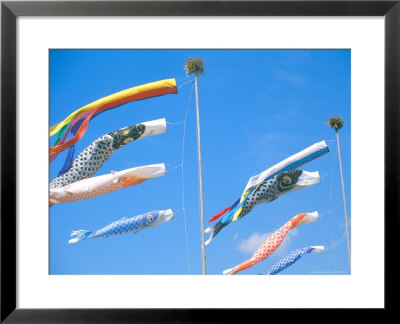 Children's Day Koinobori (Carp Kite), Shizuoka, Mt. Fuji, Japan by Rob Tilley Pricing Limited Edition Print image